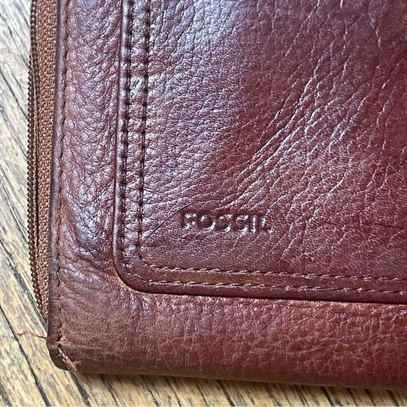 Fossil Leather wallet - Picture 9 of 10